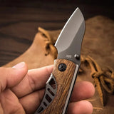 NNEOBA Mini Portable Folding Knife Brown