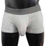 Men's Low-Rise Cotton Pouch Boxer Shorts