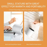 NNEOBA Mini Desktop Heater Quick Warm Creative Design