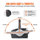 NNEOBA Boat Throttle Control Side Mounted Outboard Remote Box