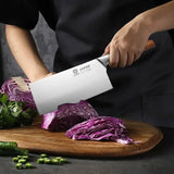 NNEOBA 3-Piece Professional Chef Knife Set Brown
