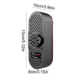 NNEOBA Battery-Powered Rear Cycling Camera with Tail Lamp