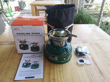 NNEOBA Camping Gasoline Stove with Silencer Green