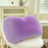 NNEOBA Super Soft Cat Belly Pillow Cervical Support Sleep Aid Cushion Purple