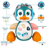NNEOBA Baby Crawling Toys Musical Penguin