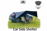 NNEOBA Car Side Awning 2×3M – Bat Shape Waterproof Camping Tarp Shelter
