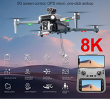 NNEOBA 8K GPS Folding Drone with Screen Remote
