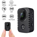 NNEOBA Mini Camera 1080P Full HD Smart WiFi Pocket Camcorder Black