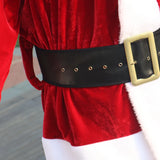 Men's Santa Claus Christmas Costume Set Adult 4XL