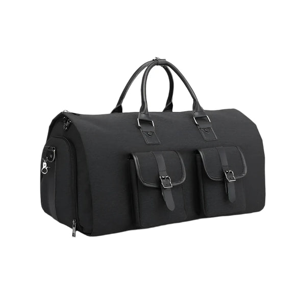 NNEOBA Mens Travel Duffle Bag with Shoe Compartment