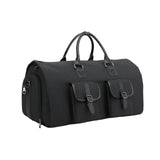 NNEOBA Mens Travel Duffle Bag with Shoe Compartment