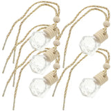 NNEOBA 10PCS Hanging Glass Perfume Bottle Car Scent Diffuser–8ml