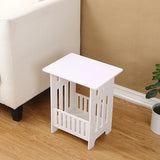 NNEOBA Compact and Chic: Nordic Modern Mini Bedside Table with Storage