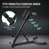 Roman Chair Hyperextension Bench
