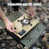 NNEOBA 4000W Portable Gas Stove Burner High-Power Khaki