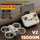 NNEOBA 8K HD Pocket Drone with Adjustable Camera