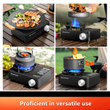 NNEOBA 5800W Camping Gas Stove Overvoltage Protection Black