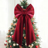Extra Large Velvet Christmas Bow