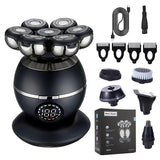 NNEOBA 5-in-1 7D Floating Head Electric Shaver