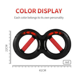 NNEOBA Adjustable Chest Expander & Wrist Power Workout Device