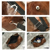 NNEOBA Large Capacity PU Travel Duffel Bag