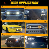 NNEOBA Round LED Work Light 4-Inch Spot Flood Beam