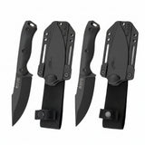 NNEOBA Camping Fixed Blade Knife Black