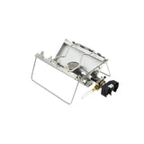 NNEOBA Camping Foldable Cartridge Stove Silver