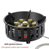 NNEOBA 21000W 7-Core Camping Stove Portable Windproof Gas Burner