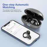 NNEOBA Open-Ear Wireless Sport Earbuds with 72-Hour Playtime
