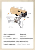 NNEOBA 2670W Folding Camping Gas Stove Khaki