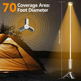 NNEOBA 15600mAh Telescopic Camping Lantern