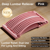 Lumbar Relief Device Multi-Functional Tool for Lower Back Exercises, Stretching Corrector, Neck Shoulder Support Back Stretcher
