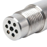 NNEOBA 2PCS O2 Sensor Spacer Adapter–M18x1.5 Catalyst CEL Fix Silver