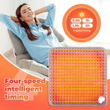 Electric Heated Foot Warming Mat – Soft Plush Washable Foot Heater