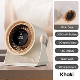 NNEOBA Portable Desktop and Wall-Mounted Fan
