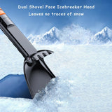 Retractable Car Snow Brush & Ice Scraper – Extendable Windshield Snow Removal Tool