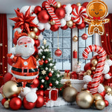 118PCS Christmas Balloon Decoration Kit