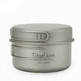 NNEOBA Titanium Pan Bowl Set 1000ml Grey