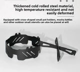 NNEOBA 3800W Windproof Camping Stove Lightweight Gas Burner Black