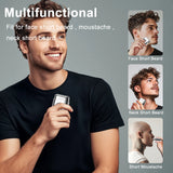 NNEOBA Portable Mini Electric Shaver for Men