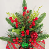 Christmas Staircase LED Wreath Decoration