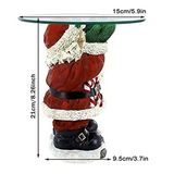 Christmas Santa Claus Snack Tray Rack