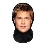 Funny Full Face Mask 3D Printed Celebrity Face Masks Elastic Mesh Halloween Cosplay Party Props Balaclava Headcovers