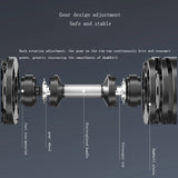 NNEOBA Adjustable Dumbbell Set 36KG) – Upgraded 2KG Increment Design