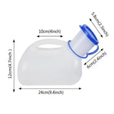 NNEOBA 1000ML Female Male Portable Mobile Toilet Urinal Supplies