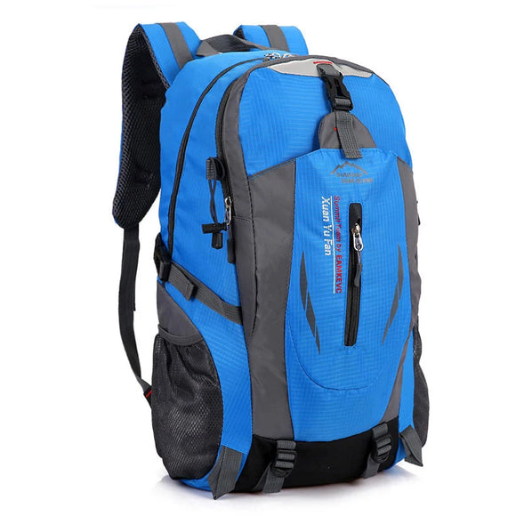 NNEOBA Hiking Backpack Nylon Bag Blue