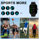 NNEOBA Smart Watch Fitness Tracker Black