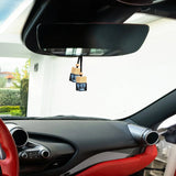 NNEOBA 10PCS Hanging Car Perfume Bottle Diffuser–Ornament Black