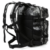 NNEOBA 45L Tactical Backpack Waterproof Rucksack Black Camo